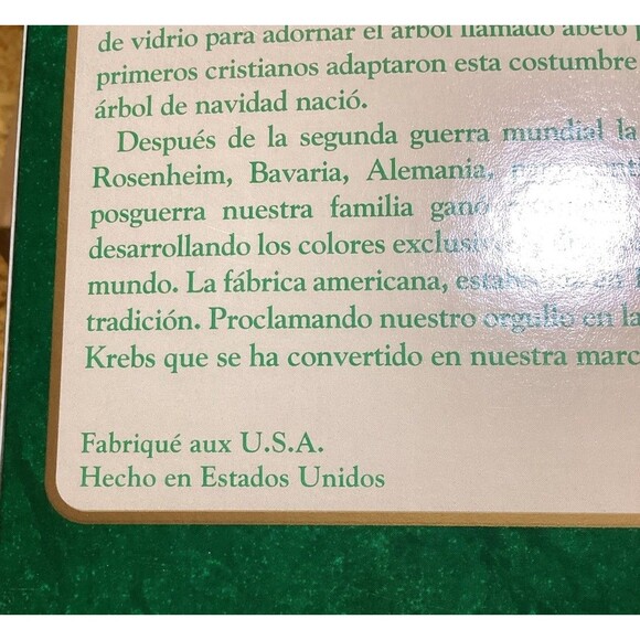 Christmas By Krebs Designer Glass Bulb Ornaments Candy Apple Red 6 Bulbs Per Box - Picture 6 of 12